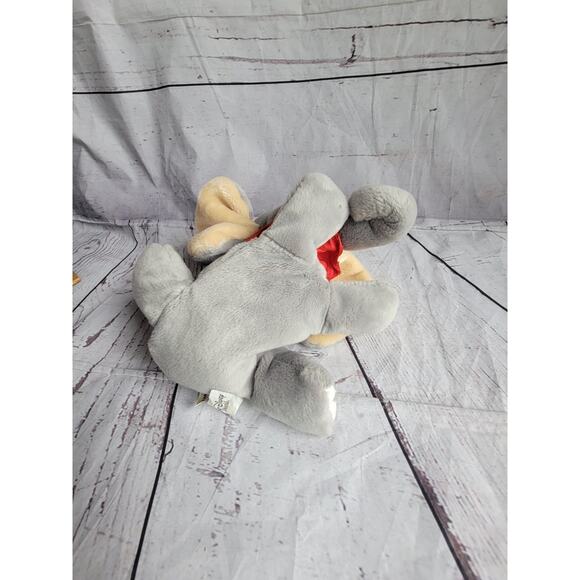 Walt Disney World Dumbo the Flying Elephant Stuffed Animal Plush w/ Feather 8in - Picture 8 of 9